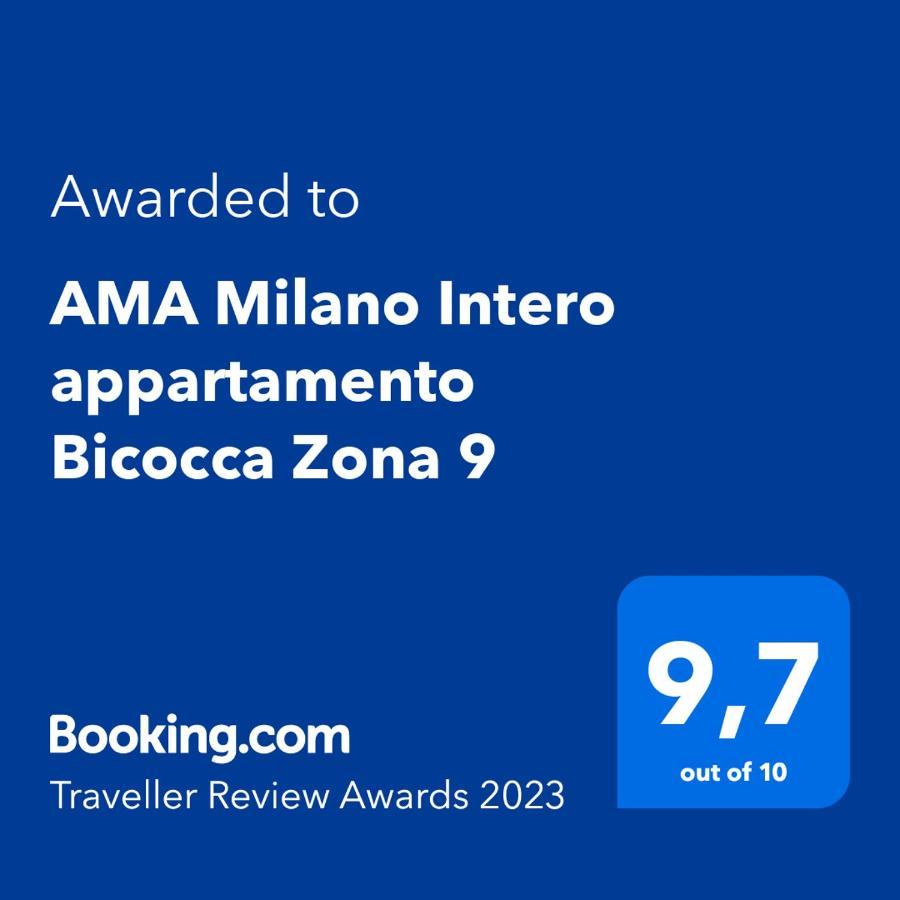 Ama Milano Intero Appartamento Bicocca Zona 9 Eksteriør billede